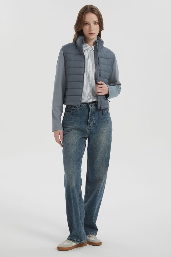 Lightweight Jacket Quilted Puffer Hybrid Breathable - Image 13