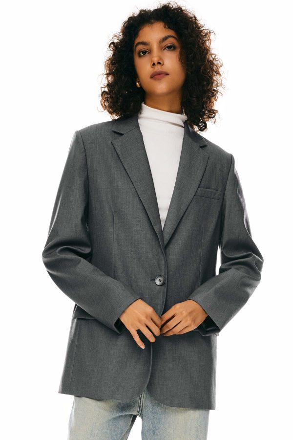 Long Sleeve Work Blazer Casual Business - Image 5